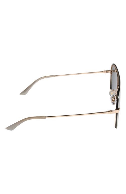 DIFF DIFF IMANI 139MM GRADIENT SHIELD SUNGLASSES