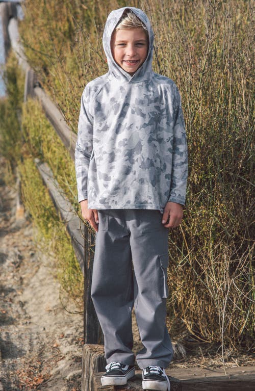 Feather 4 Arrow Kids' Carry-on Water Resistant Tech Cargo Pants In Gray