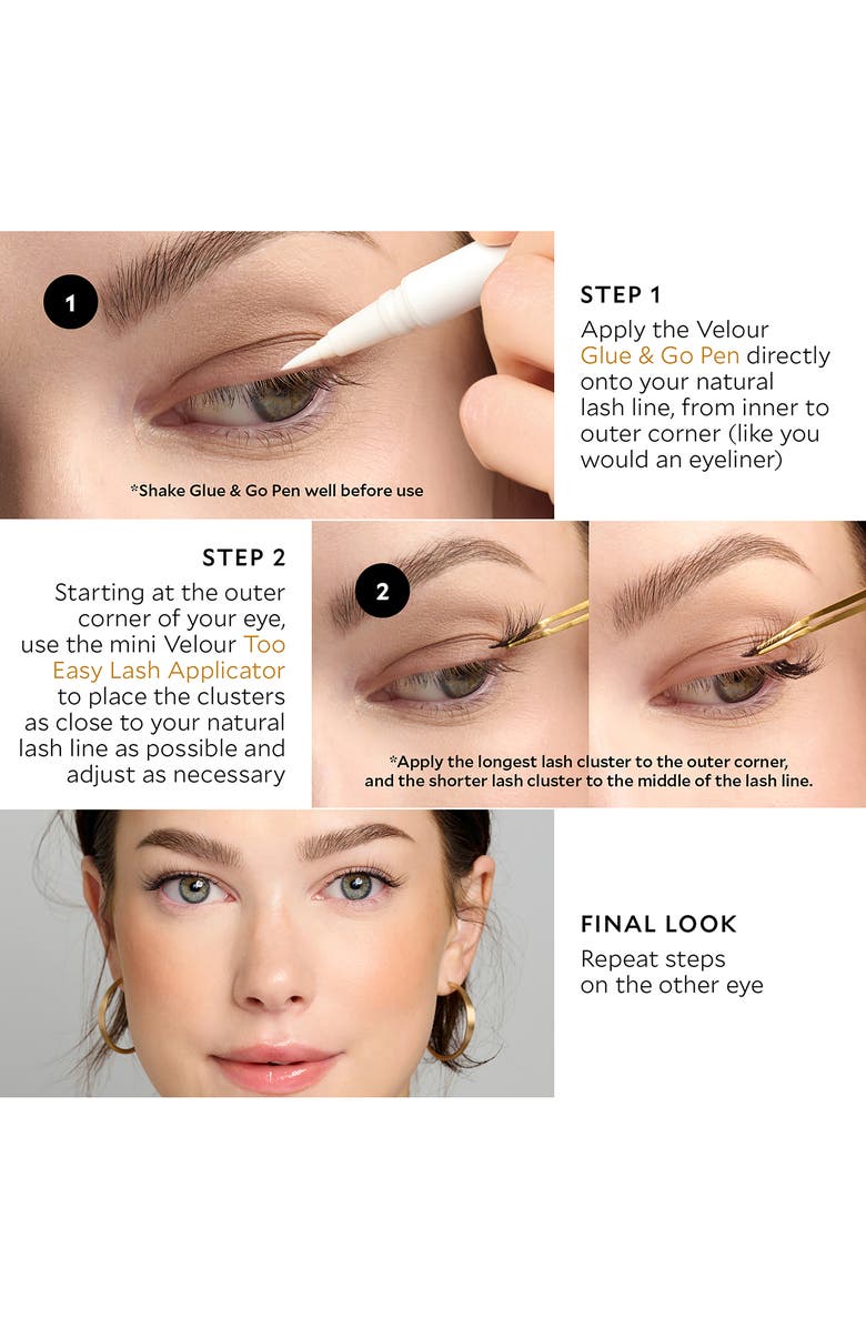 VELOUR Too Easy Lash Starter Kit, Alternate, color, 