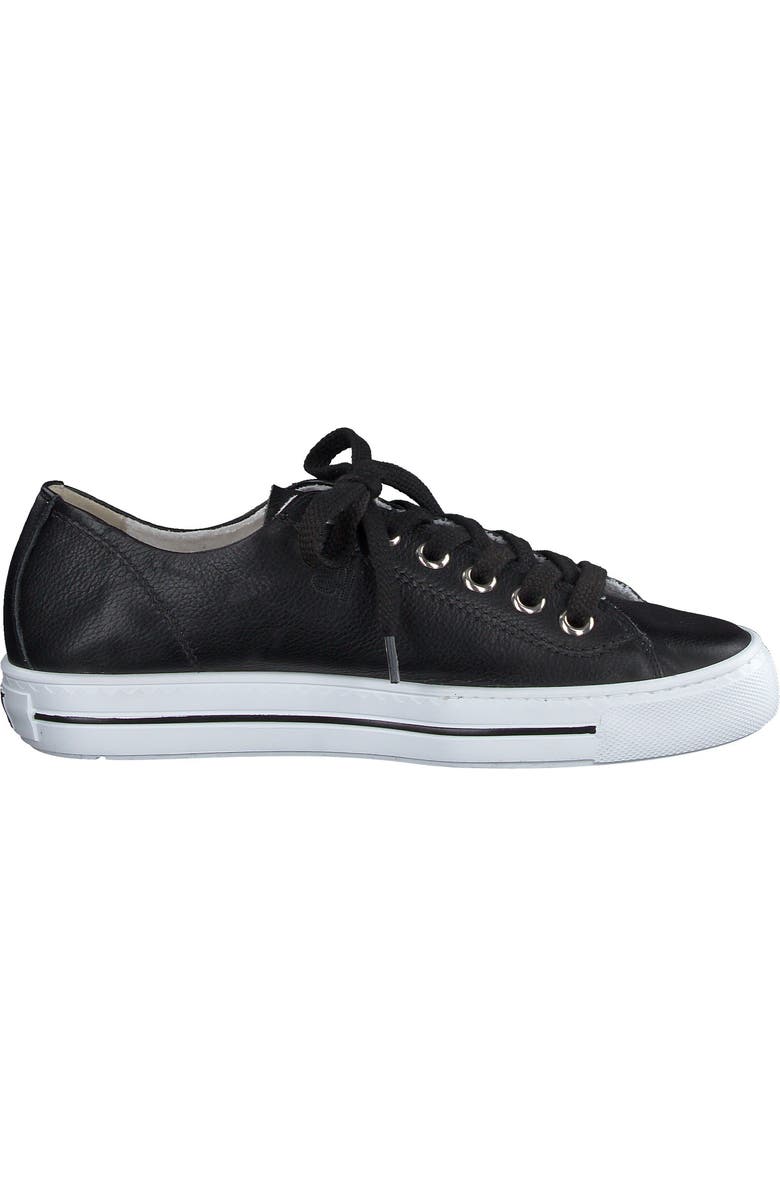 Paul Green Stefani Sport Sneaker, Alternate, color, Black Leather