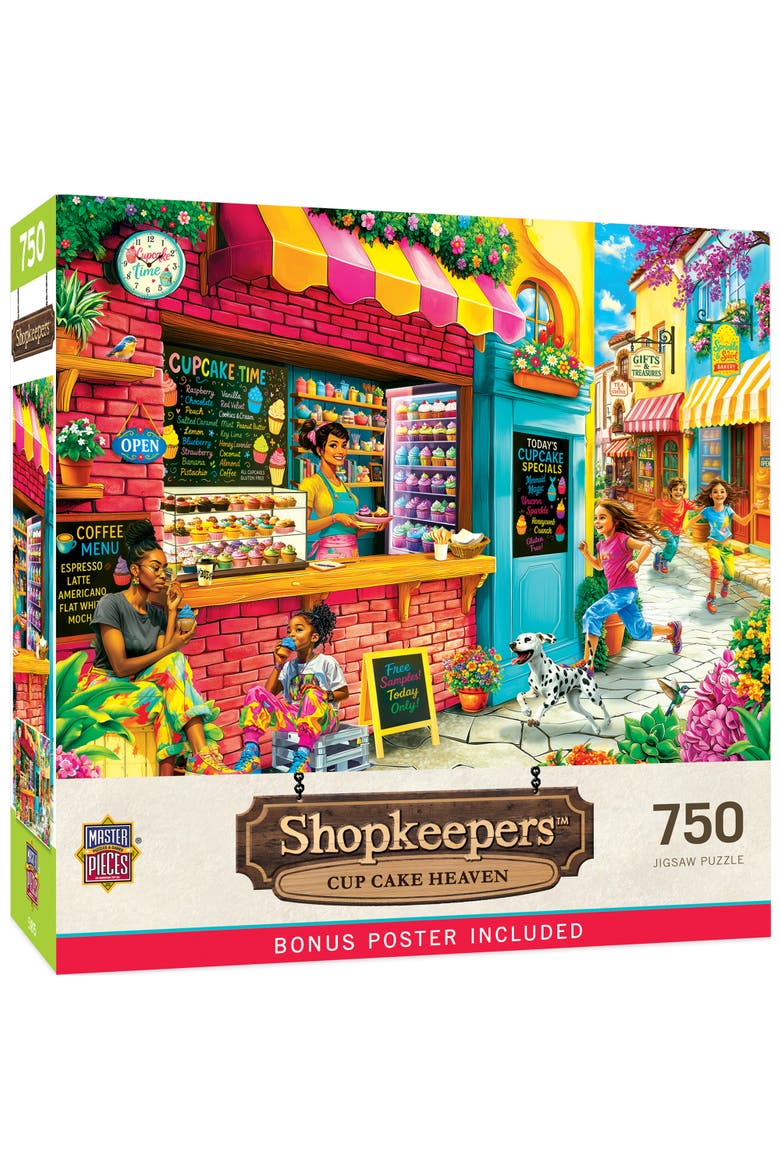 Cupcake Heaven 750 Piece Jigsaw Puzzle, Main, color, Multicolor