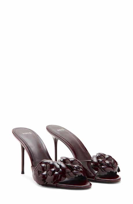 MANGO Flora Petals Slide Sandal
