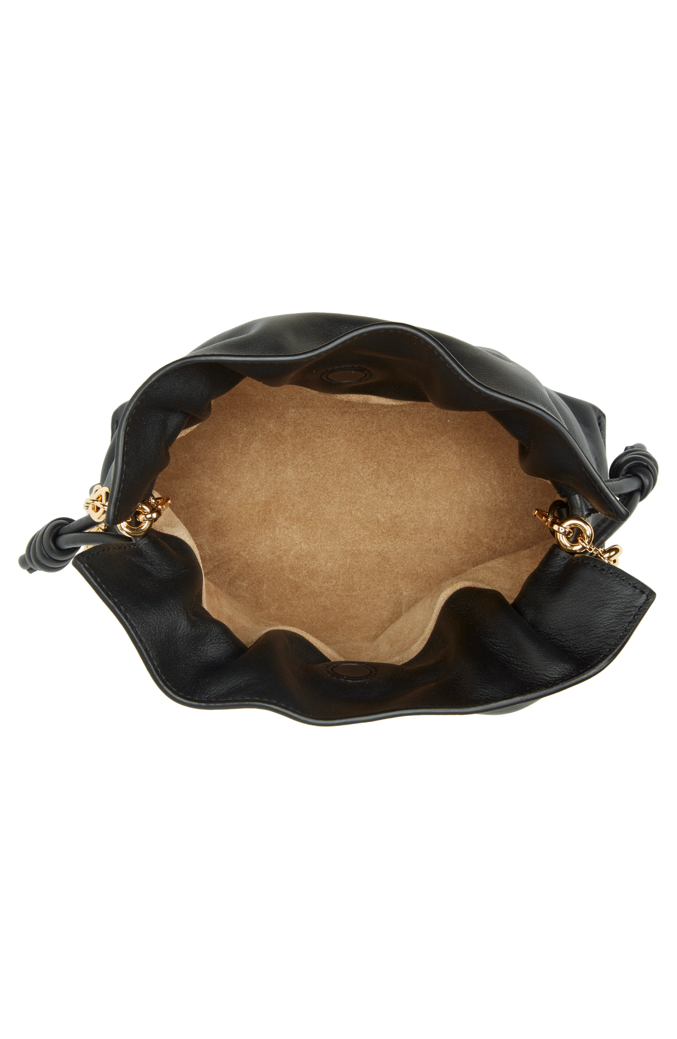Loewe Mini Flamenco Leather Clutch, Alternate, color, 