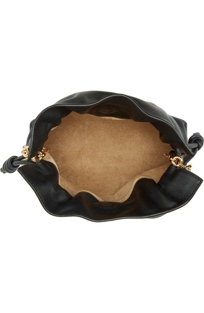 Loewe Mini Flamenco Leather Clutch, Alternate, color,