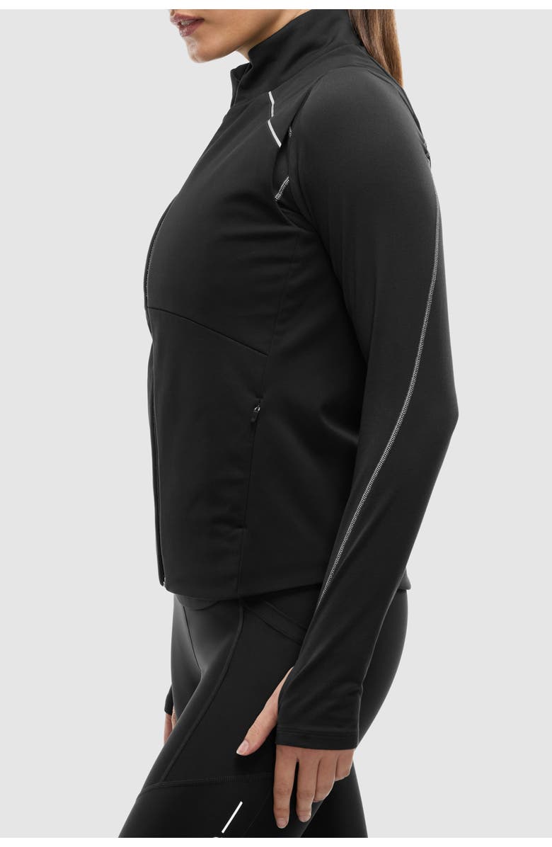 Peloton Women's Padded Full Zip Run Vest, Alternate, color, Black