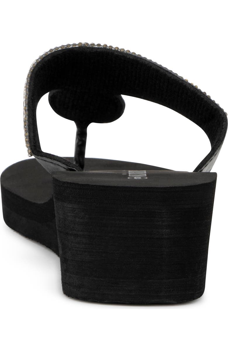 OLIVIA MILLER Batumi Wedge Thong Sandal, Alternate, color,