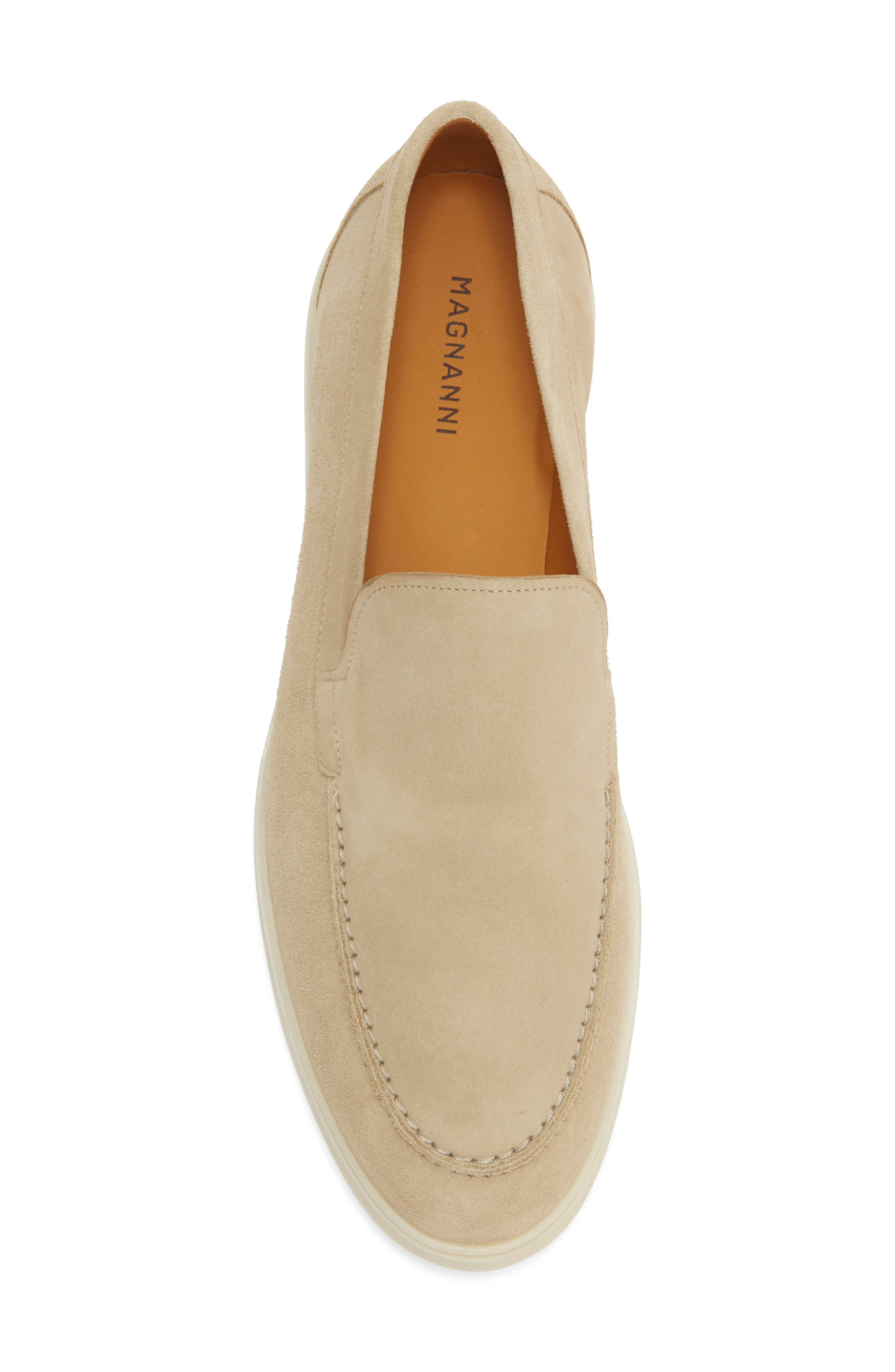 Lobo Penny Loafer, Alternate, color, AVENA SUEDE
