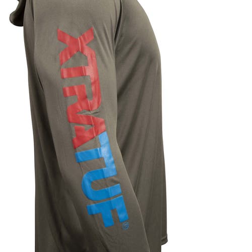 Xtratuf Unisex Long Sleeve Hoodie In Gray