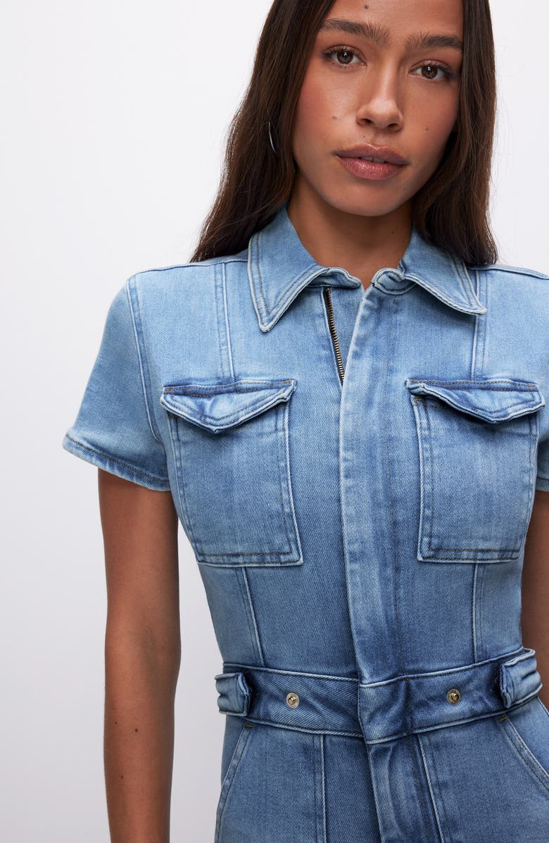 Good American Fit for Success Jumpsuit, Alternate, color, Blue274