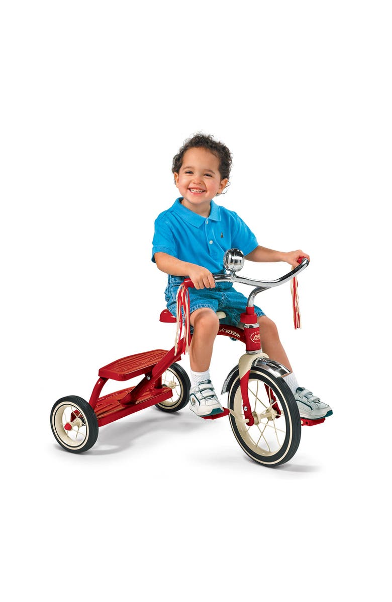 Radio Flyer Classic Red Dual Deck Tricycle, Alternate, color,