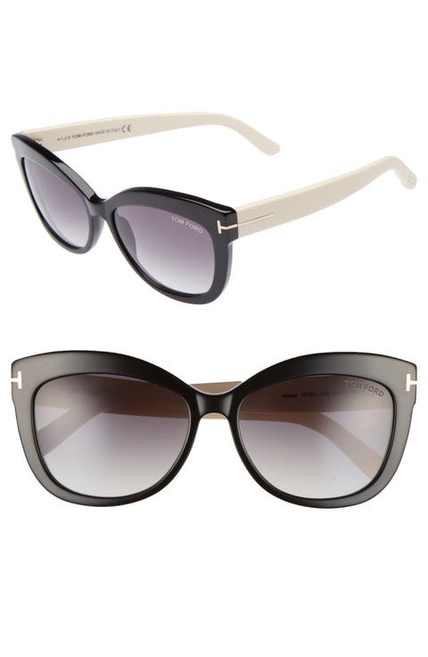 Tom Ford Alistair 56mm Gradient Sunglasses