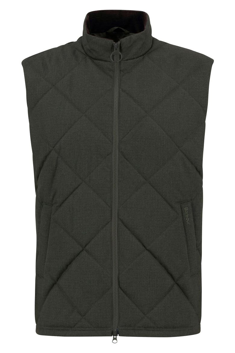 Winter Finn Quilted Vest, Alternate, color, OLIVE