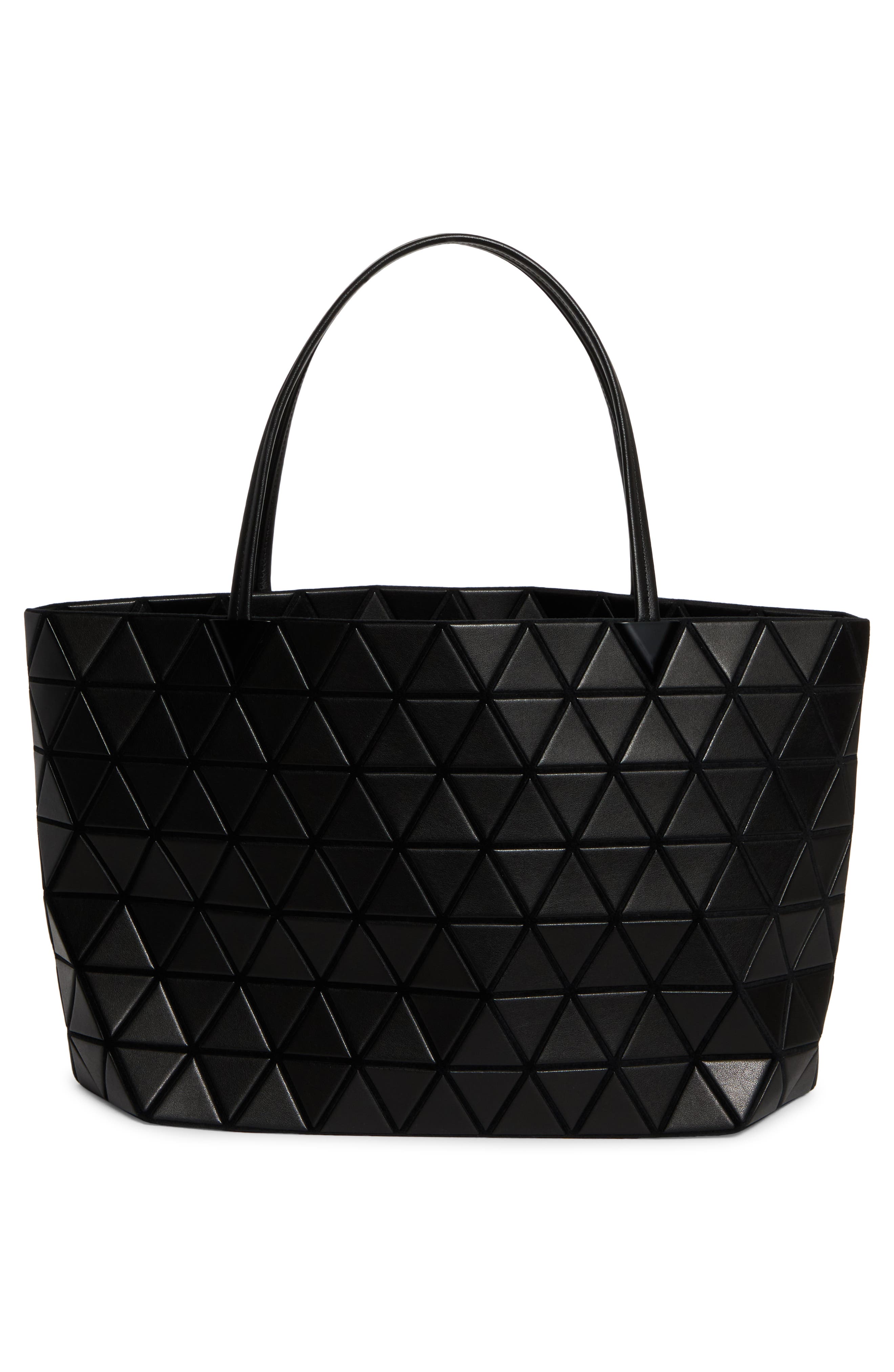 Bao Bao Issey Miyake Bateau Matte Prism Tote, Alternate, color, Matte Black