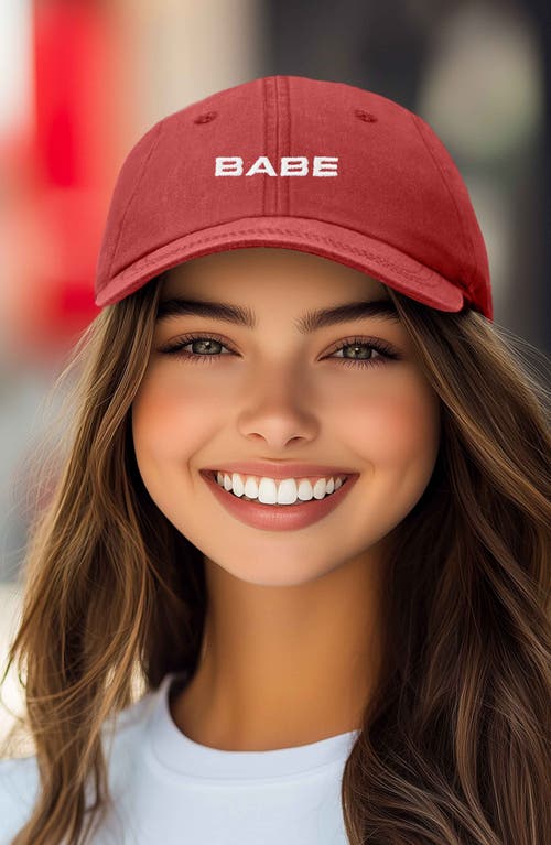 DALIX DALIX BABE EMBROIDERED CAP 