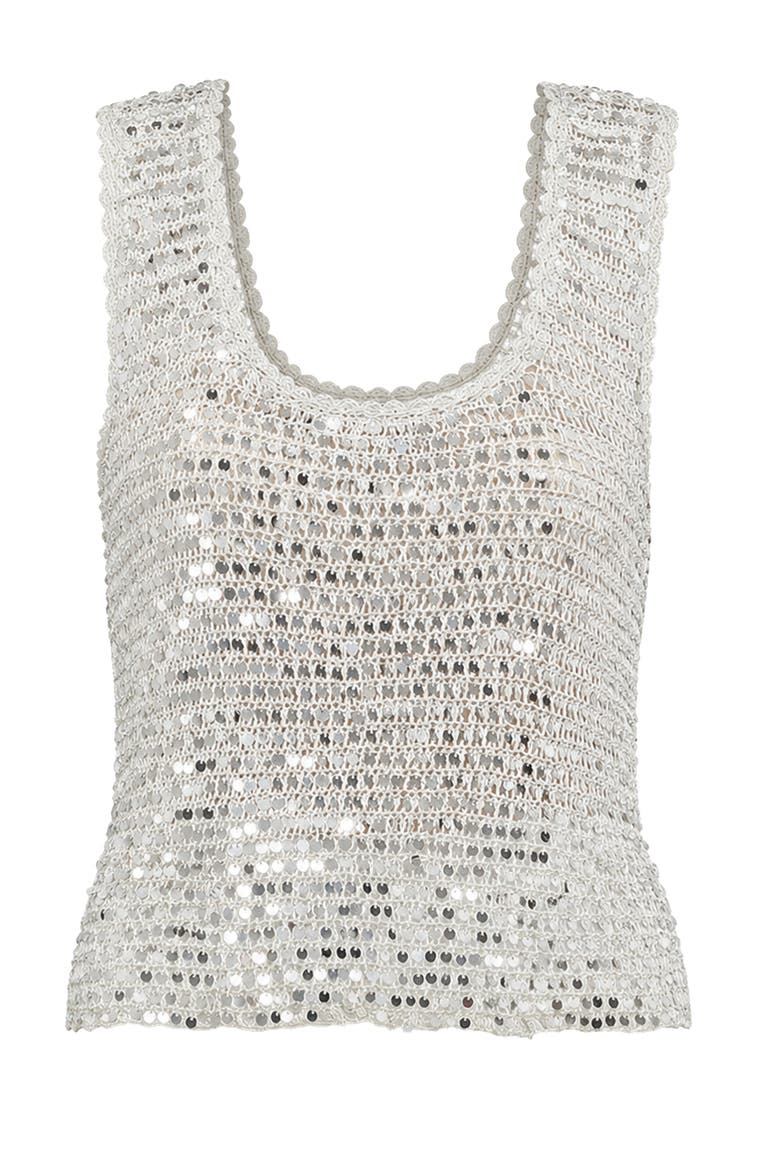 Lucia Top, Alternate, color, White