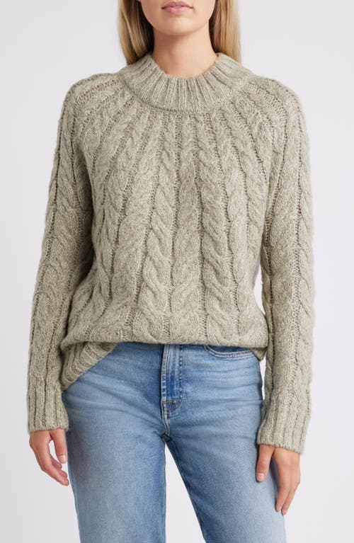 Hatley Dylan Cable Stitch Sweater in Beige 