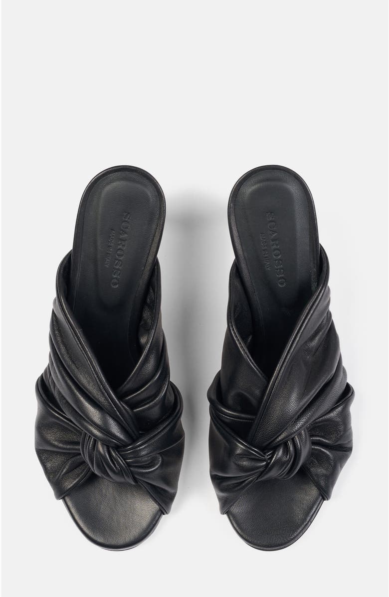 SCAROSSO Kiki Sandals, Alternate, color, Black - Calf