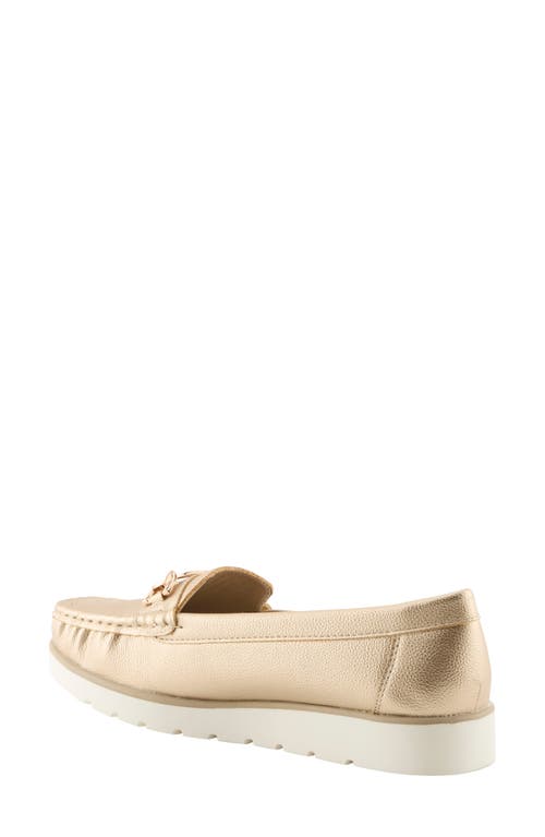 Patrizia By Spring Step Azael Moc Toe Flat In Neutral