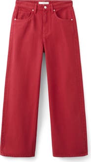 MANGO Mid Rise Balloon Jeans