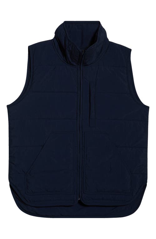 Zella Packable Quilted Vest In Black