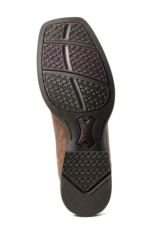 Ariat Ranch Work Cowboy Boot In Brown