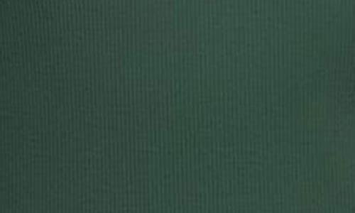 Jordan Rib Long Sleeve Polo In Green