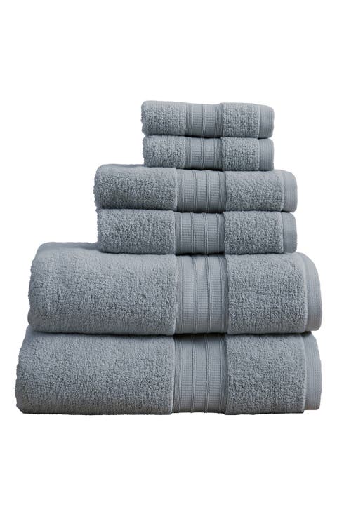 Premium Cotton 6-Piece Towel Set