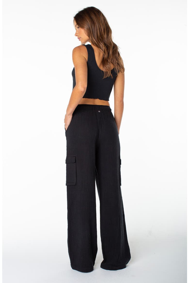 Precious Cargo Drawstring Pants, Alternate, color, ANTHRACITE