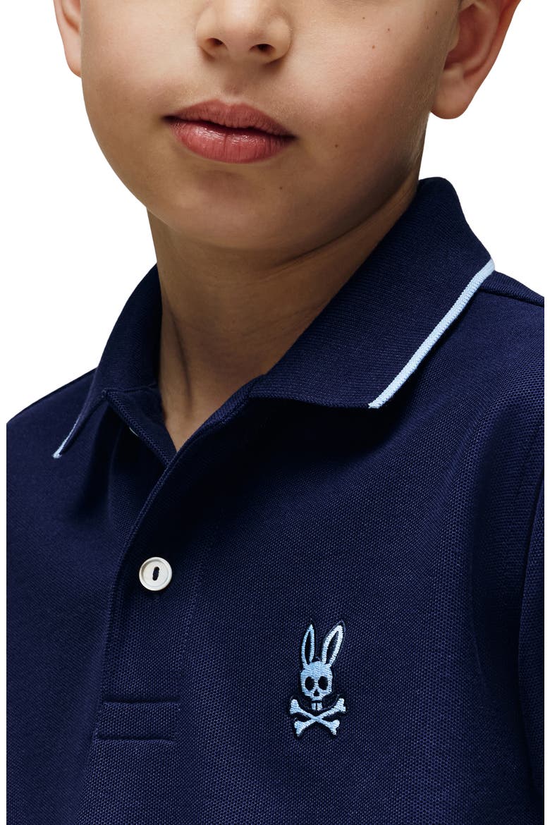 Kids' Jasper Polo, Alternate, color, EVENING BLUE