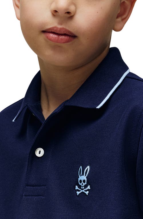 Psycho Bunny Kids' Jasper Polo In Blue