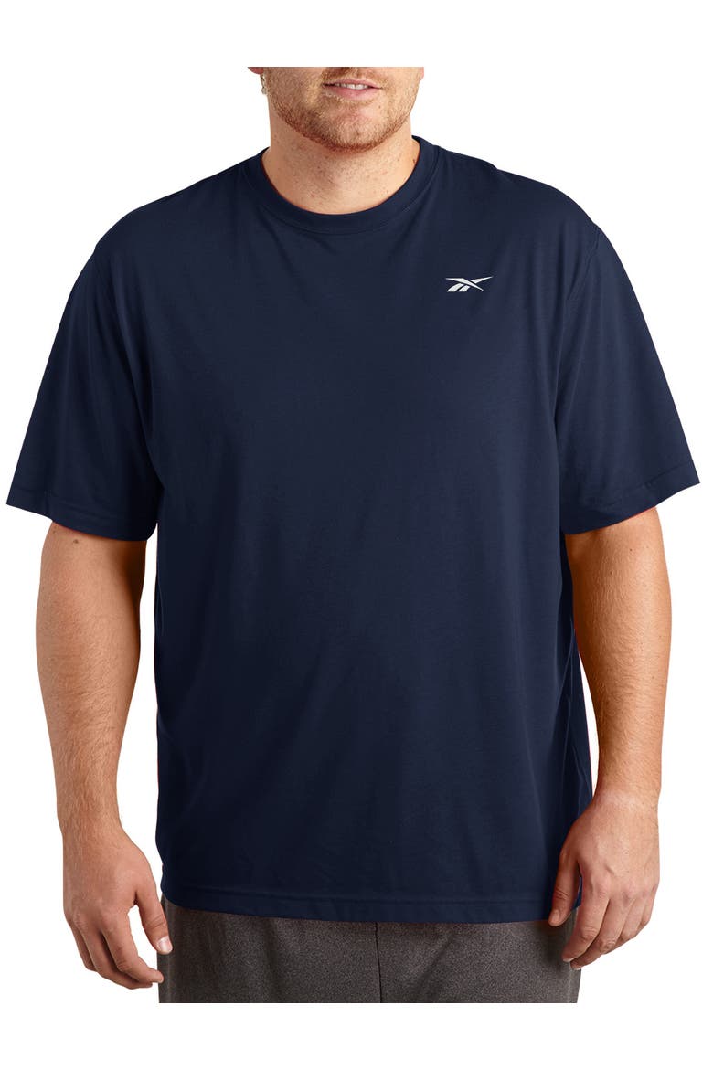 Performance Jersey Tech T-Shirt, Main, color, NAVY