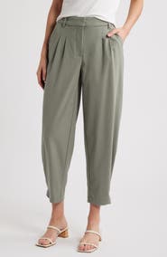 Wit & Wisdom Skyrise Pleated Barrel Pants