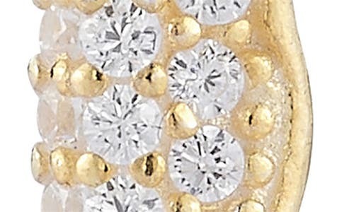 Sphera Milano Pavé Hoop Earrings In Gold