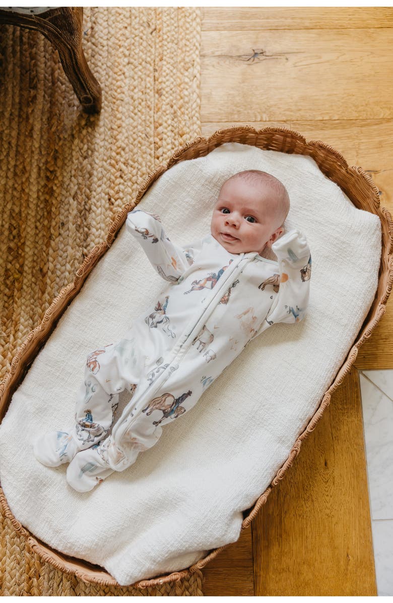 Copper Pearl Boone Zip One-Piece Pajamas, Alternate, color, Boone