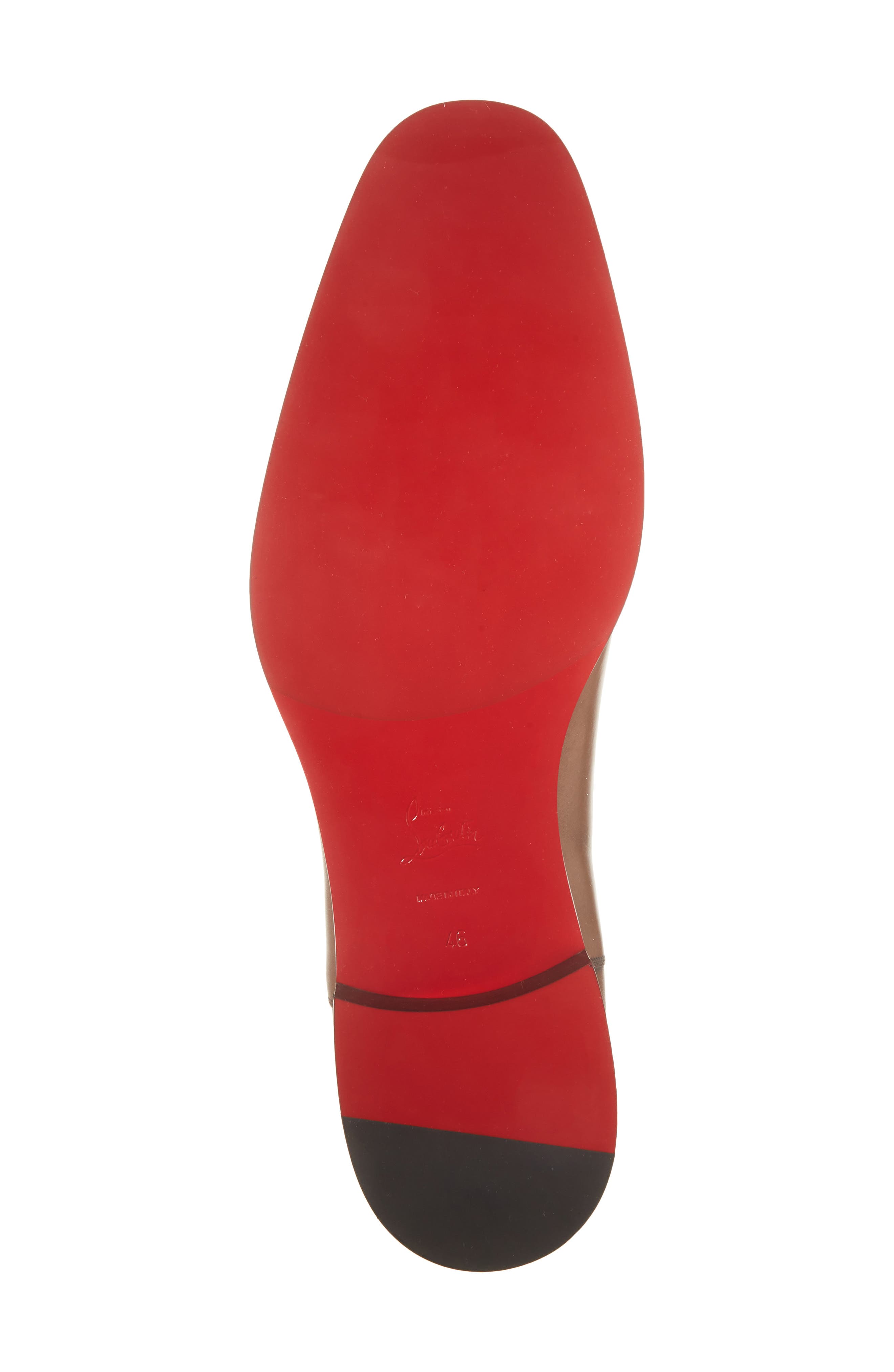 Christian Louboutin Greggory Cap Toe Oxford, Alternate, color, Havane