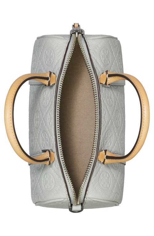 Shop Tory Burch Mini T Monogram Leather Barrel Bag