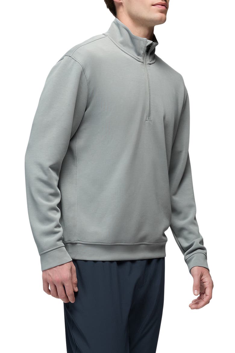 Shea Soft Quarter Zip Pullover, Alternate, color, STERLING