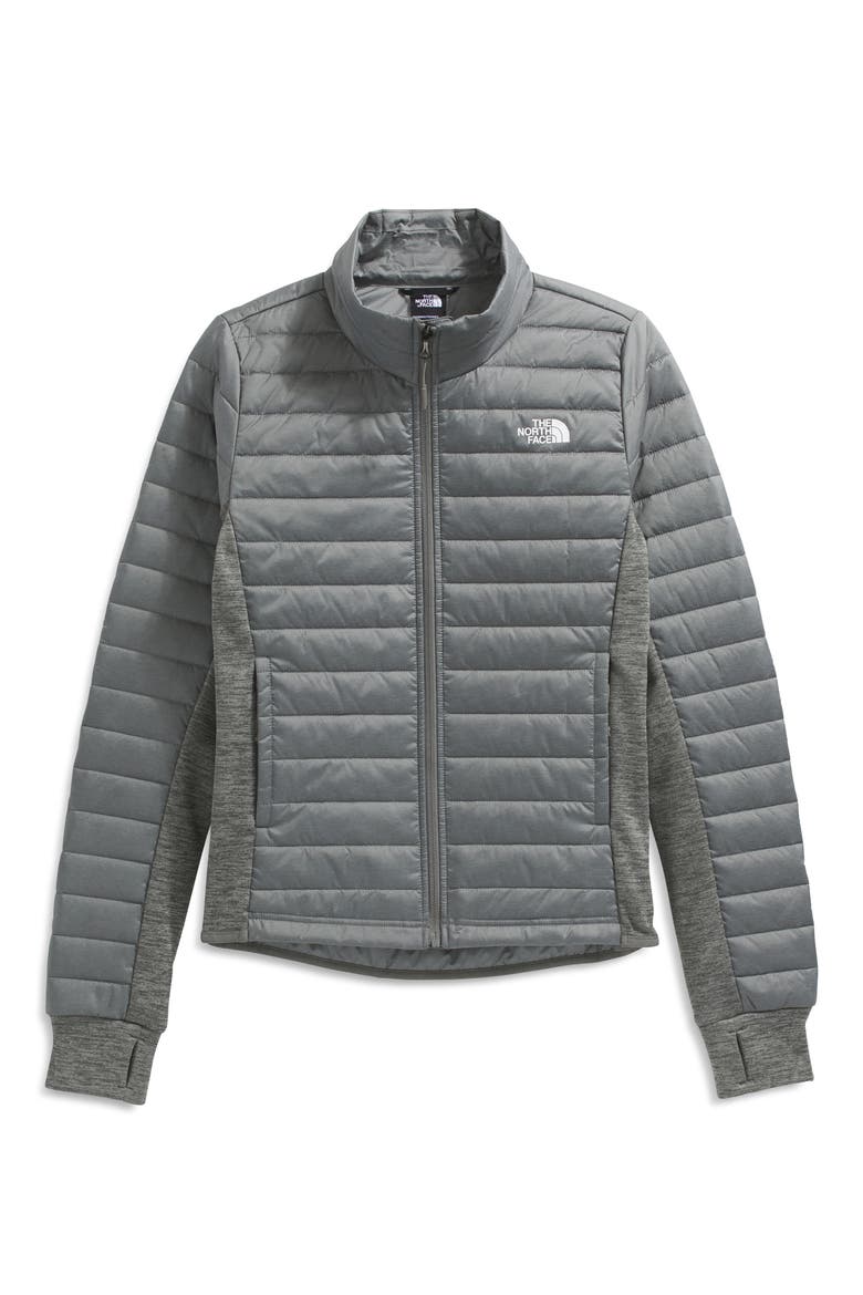 Canyonlands Water Repellent Hybrid Jacket, Alternate, color, TNF MEDIUM GREY HEATHER