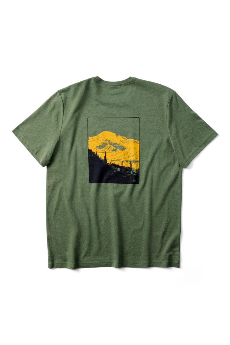 Down The River T-Shirt - Men's, Alternate, color, Fatigue