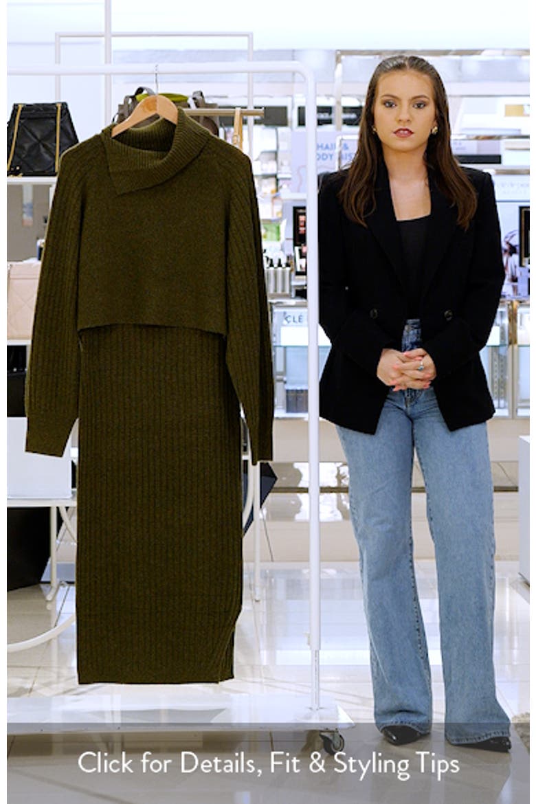 Margetta Long Sleeve Sweater & Dress Set video