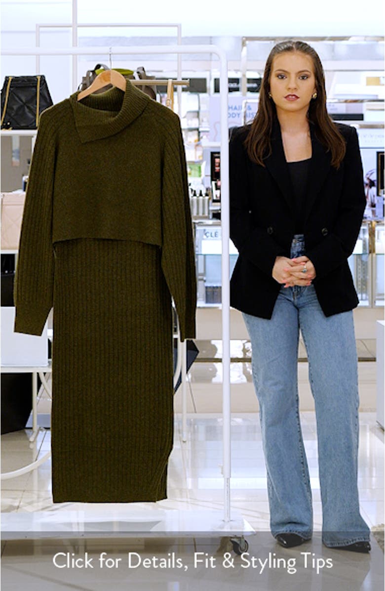 Margetta Long Sleeve Sweater & Dress Set