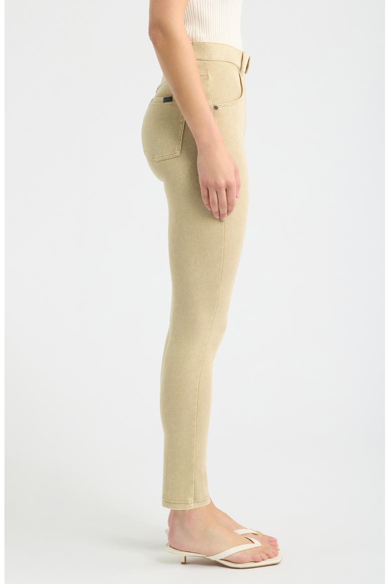 Ultrasoft Denim Leggings, Alternate, color, TAUPE ACID WASH