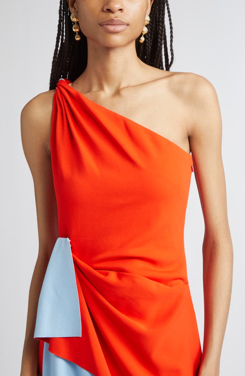 Oscar de la Renta Artichoke Pavè Drop Earrings, Alternate, color, Crystal