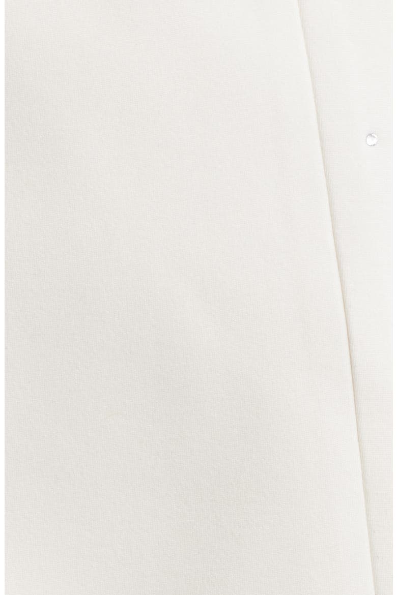 Embellished One-Button Blazer, Alternate, color, WHITE DOVE