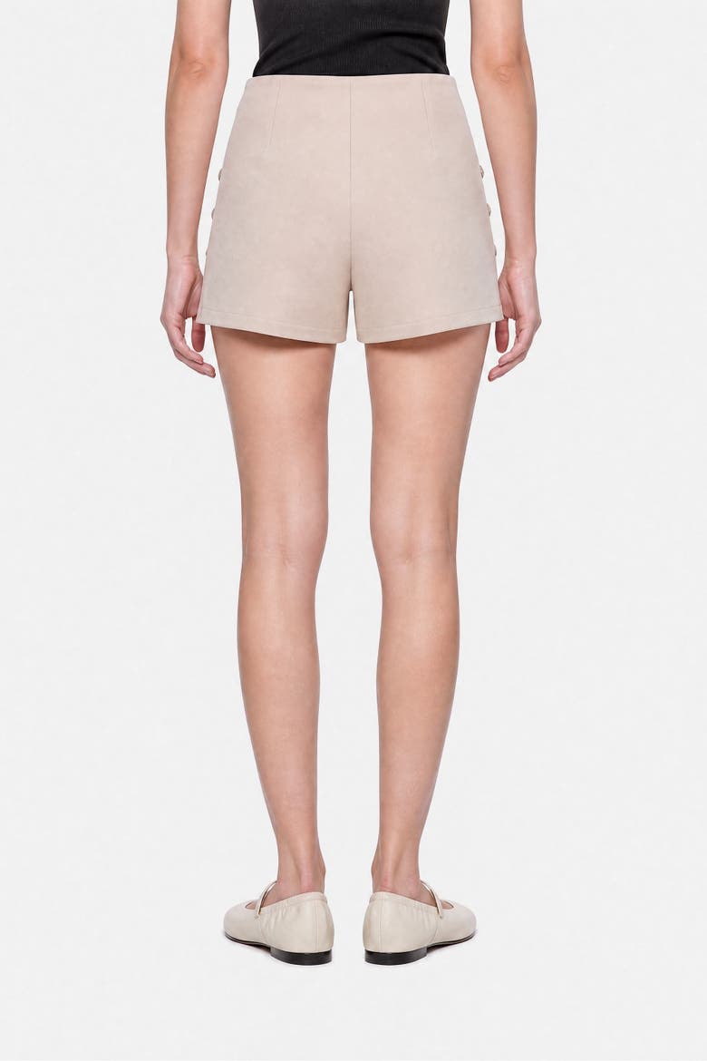 Button Accessory Mini Skort, Alternate, color, Ivory
