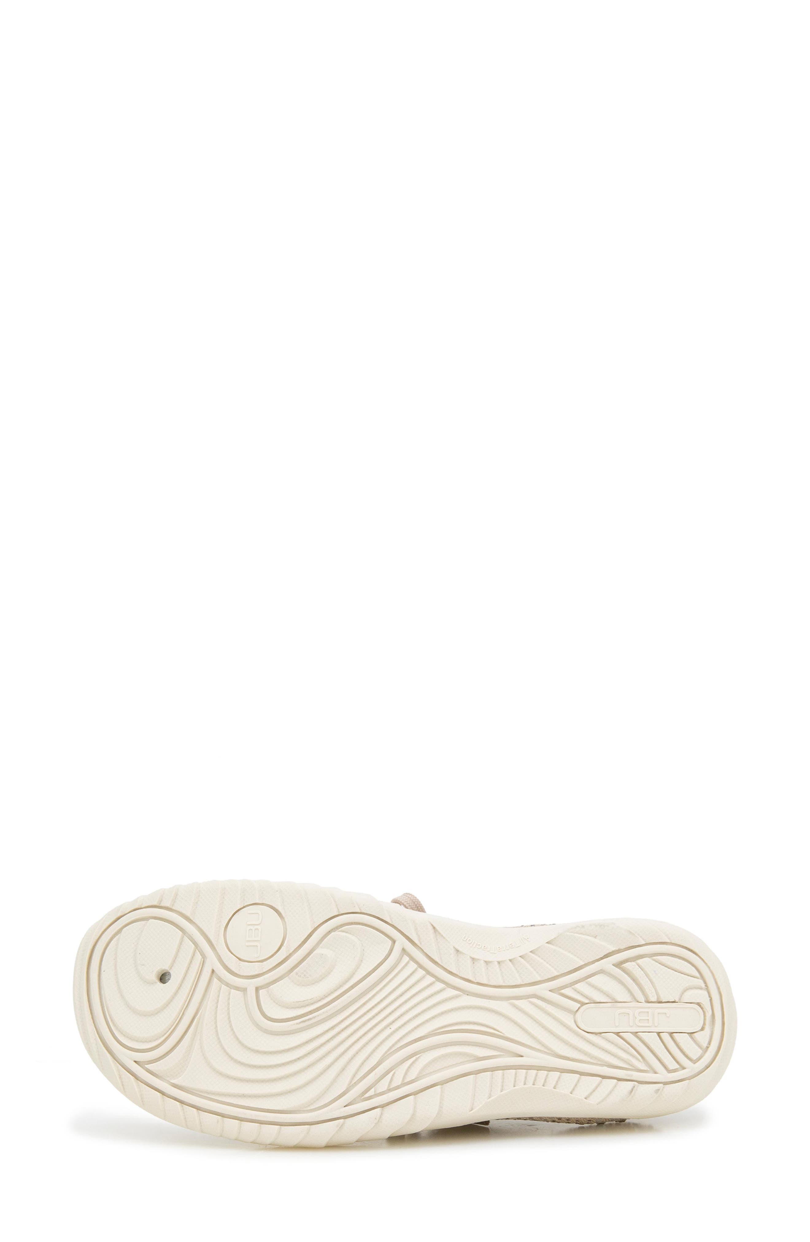 JBU Brittney Knit Slip-On Sneaker, Alternate, color, Light Taupe/ Jewel