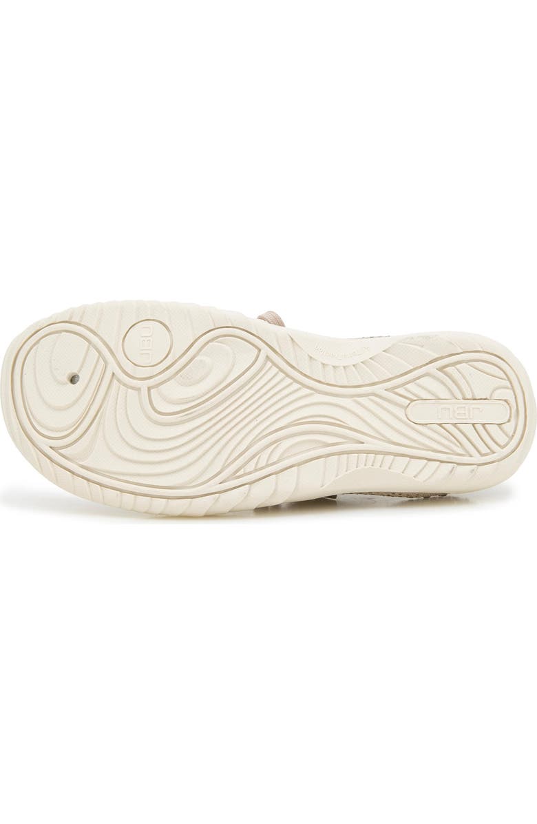 JBU Brittney Knit Slip-On Sneaker, Alternate, color, Light Taupe/ Jewel