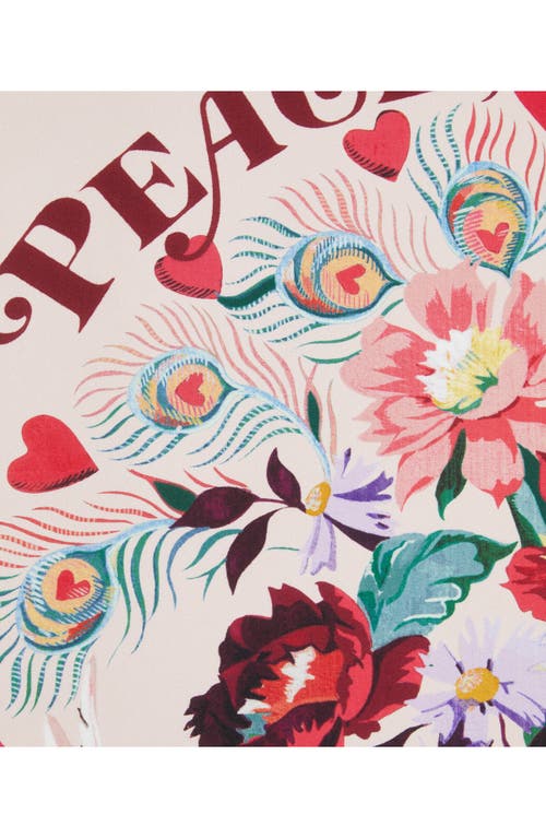 Liberty London Peace Love Liberty Silk Square Scarf