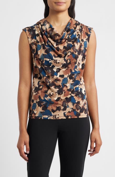 売れ筋商品|||アンクライン カットソー トップス レディース Plus Size Floral-Print Cap-Sleeve Top Anne Black Multi Anne Klein Womens Dress 1X Plus Mini T-Shirt Cap Sleeve
