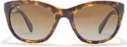 Ray-Ban 56mm Highstreet Polarized Cat Eye Sunglasses